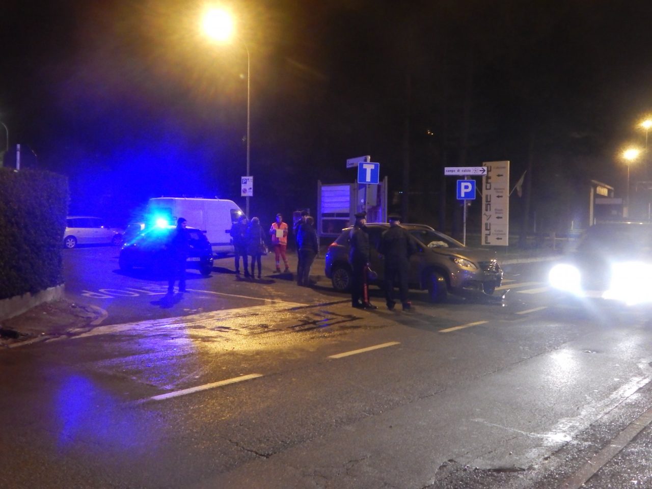 Barlassina, incidente in corso Marconi FOTO