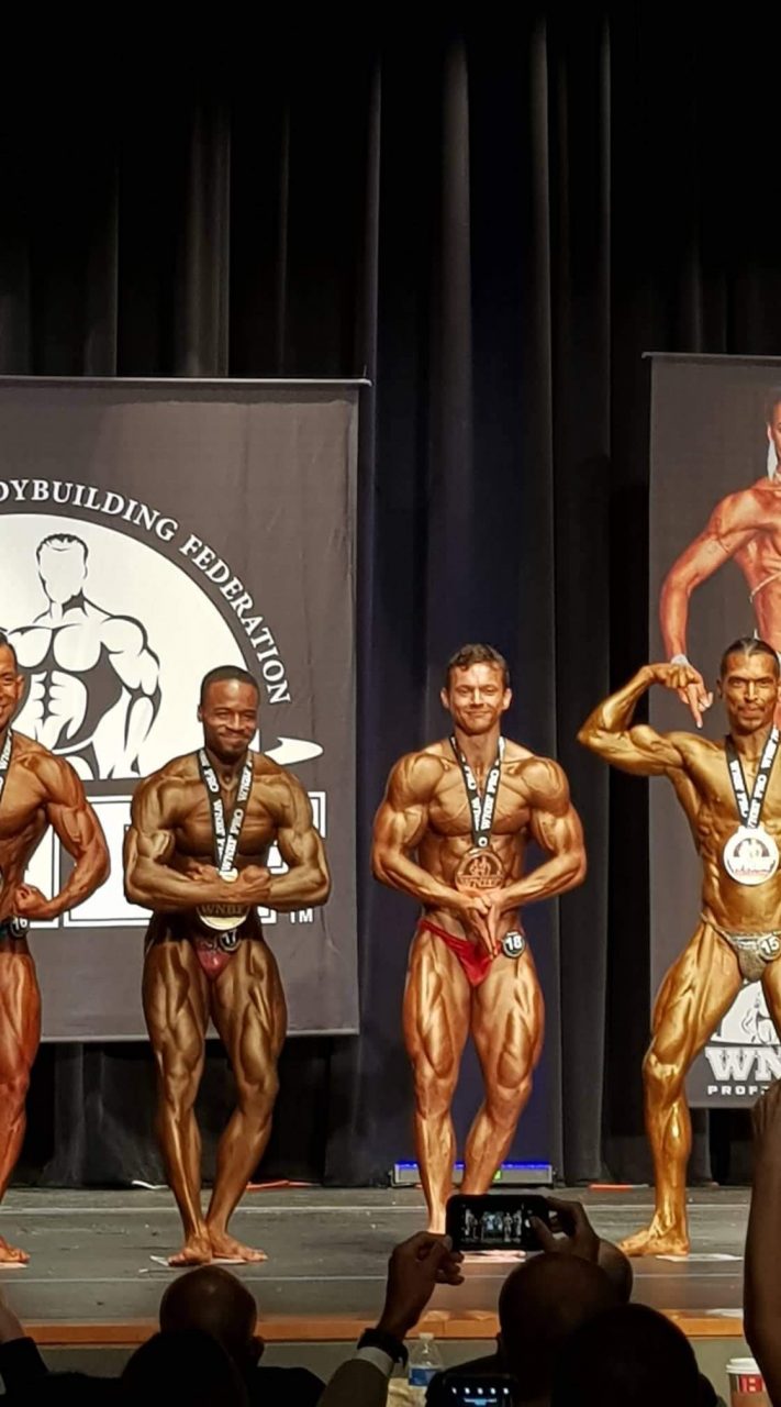 Verano, istruttore di nuoto diventa campione di body building