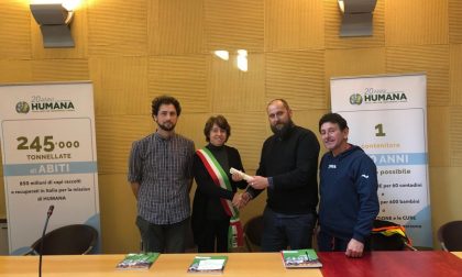 Humana Eco-Solidarity Award: premiato il comune di Sulbiate