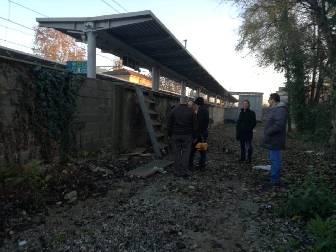 Forze dell’ordine alla Snia via le scale usate per scavalcare in stazione FOTOGALLERY