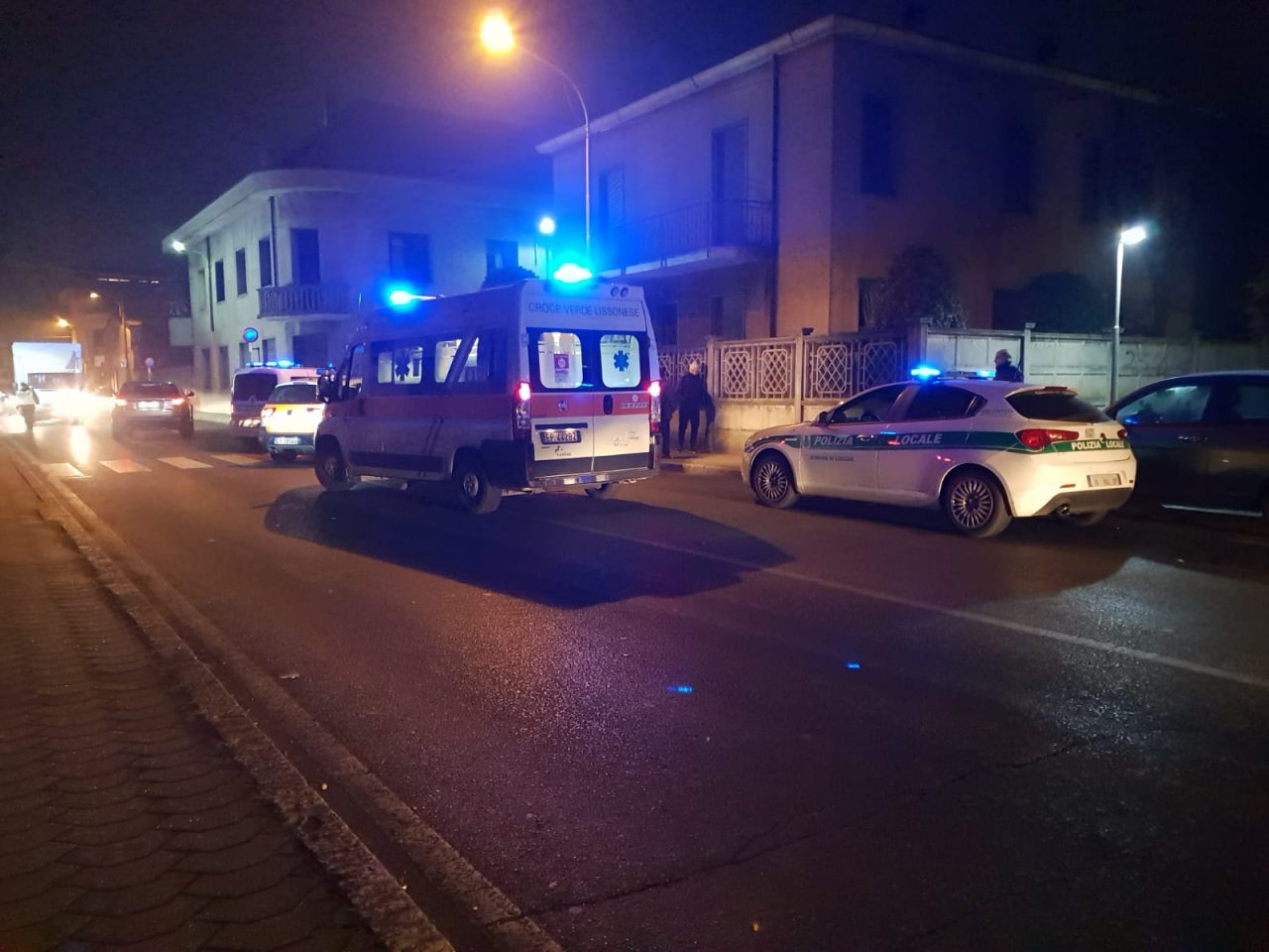 Investimento in via Toti a Lissone FOTO VIDEO