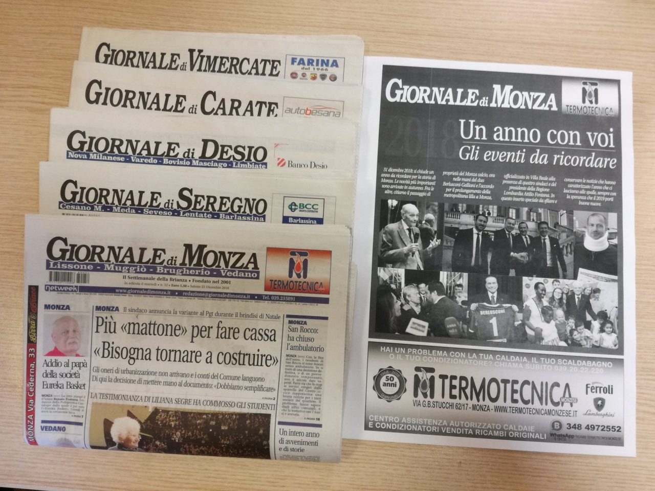 Monza e Brianza: i settimanali del Gruppo Netweek saranno eccezionalmente in edicola domani