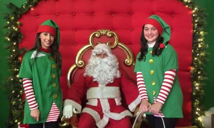 Il Babbo Natale del Maria Letizia Verga sta girando la Brianza