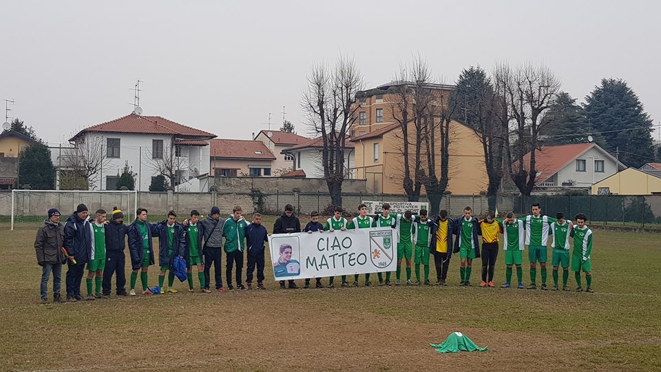 Matteo Campus, i compagni di squadra giocano per lui