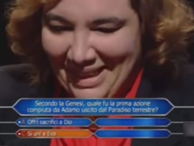 Vinse un milione di euro a “Chi vuol essere milionario” oggi è sul lastrico