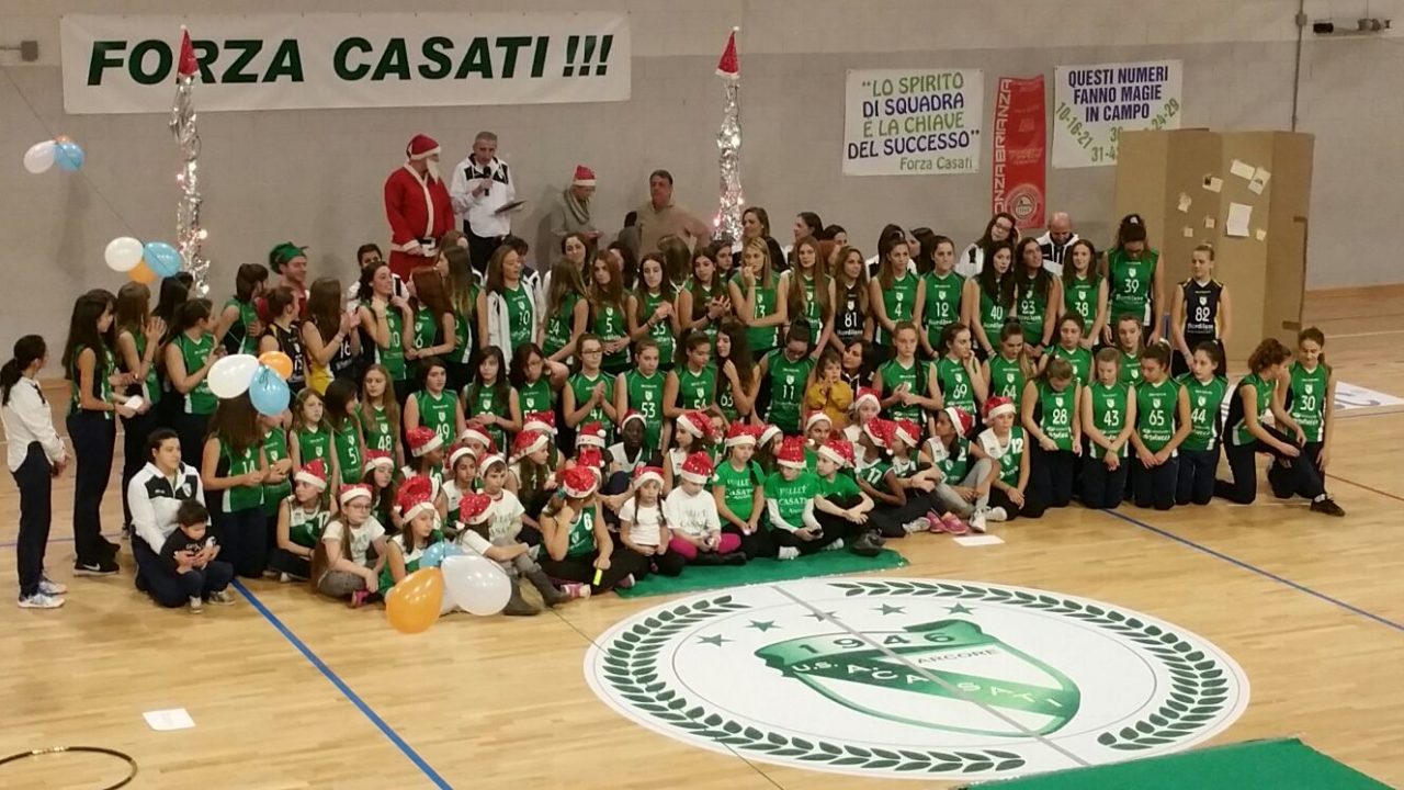 Al “PalaUnimec” messa di Natale per gli atleti della Casati Arcore