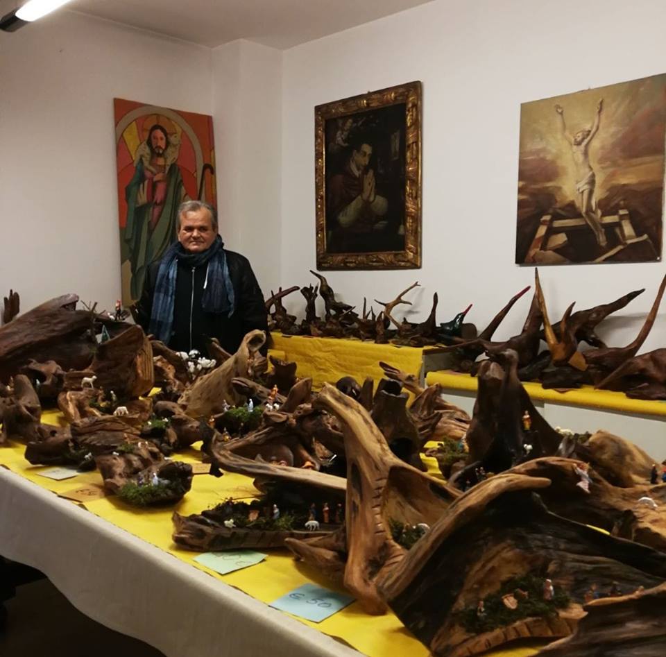 Arcore, i presepi più belli di Fumagalli in mostra in Sala del Camino