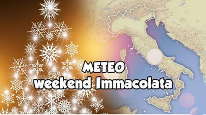 Weekend dell’Immacolata, lo scenario meteo previsto