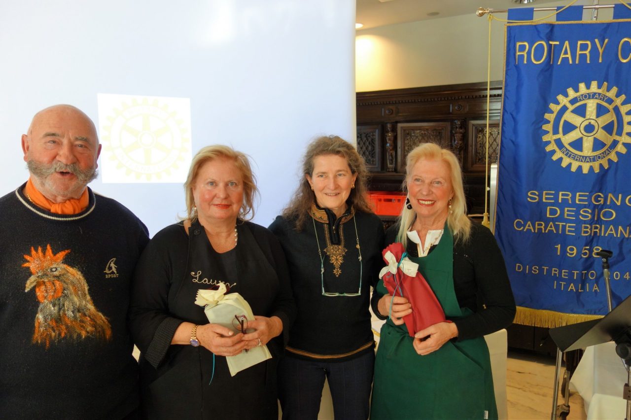 Il Rotary club ospita le  sorelle Landra