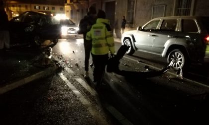 Spaventoso incidente in via Locatelli a Biassono (LE FOTO)
