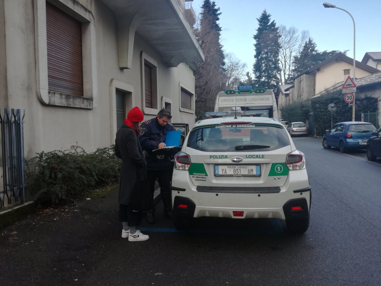 A Seregno pedone ferito dal morso di un cane FOTO