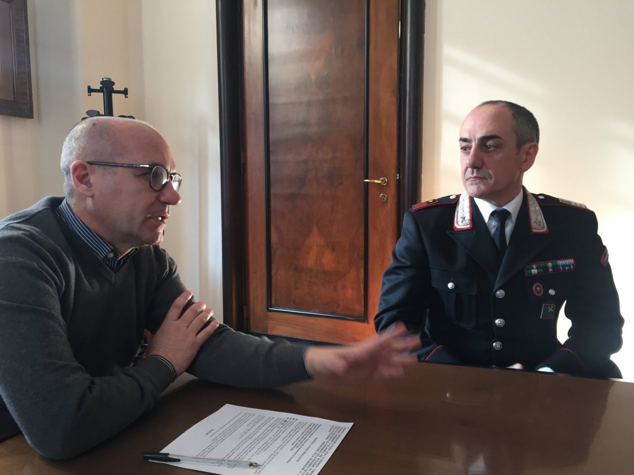 Villasanta: carabinieri in ascolto della cittadinanza
