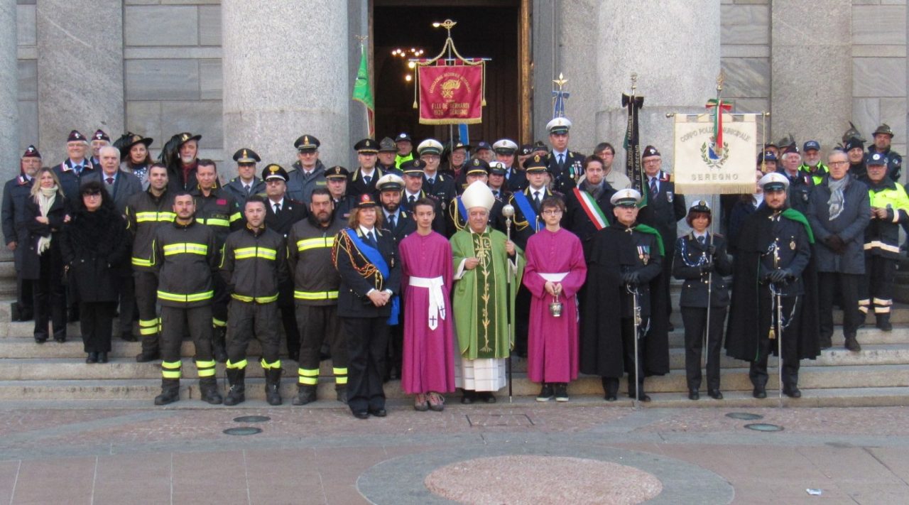 A Seregno la Polizia Locale ha festeggiato il patrono FOTO