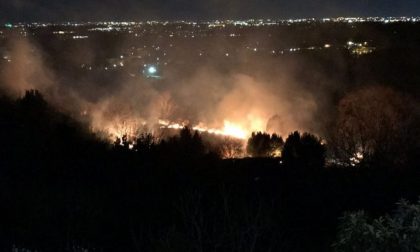 Ancora incendi alle porte della Brianza