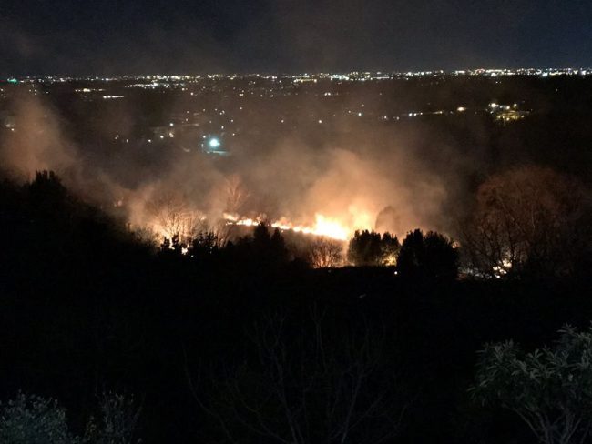 Ancora incendi alle porte della Brianza