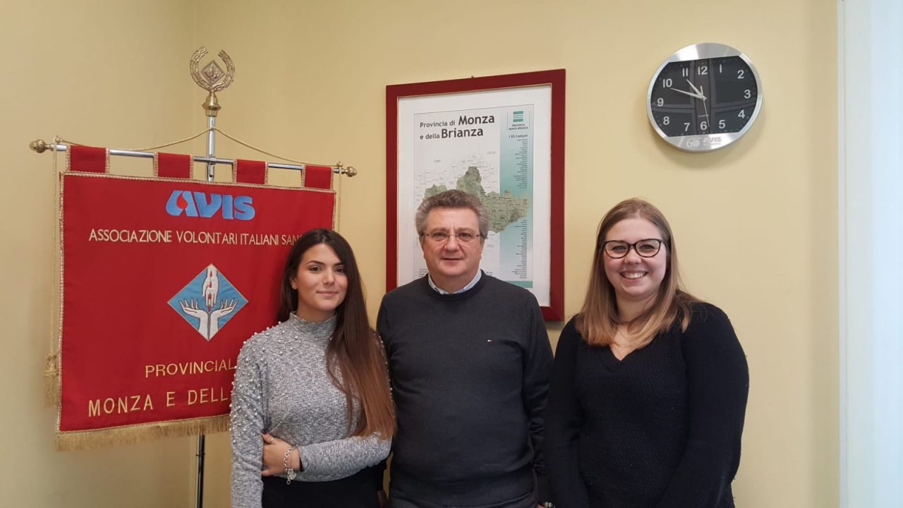 Giulia e Arianna: le due nuove volontarie di Avis MB per il Servizio Civile Nazionale