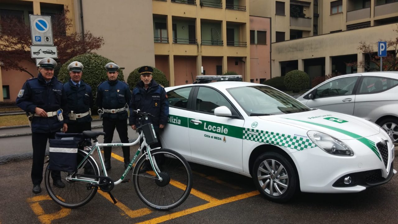 Due nuovi mezzi per la Polizia locale di Meda
