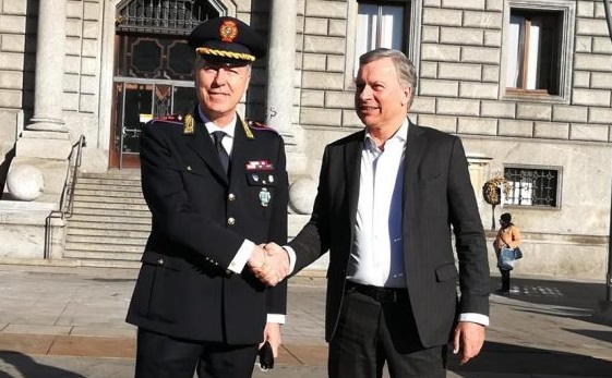 Polizia locale, il giorno del nuovo comandante