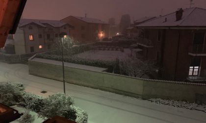 La neve è arrivata in Brianza: le previsioni per le prossime ore