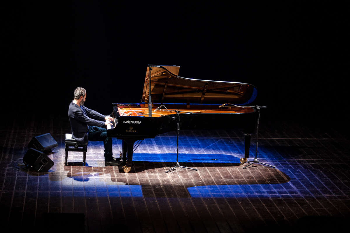 Arriva a Monza il concerto al buio di Cesare Picco