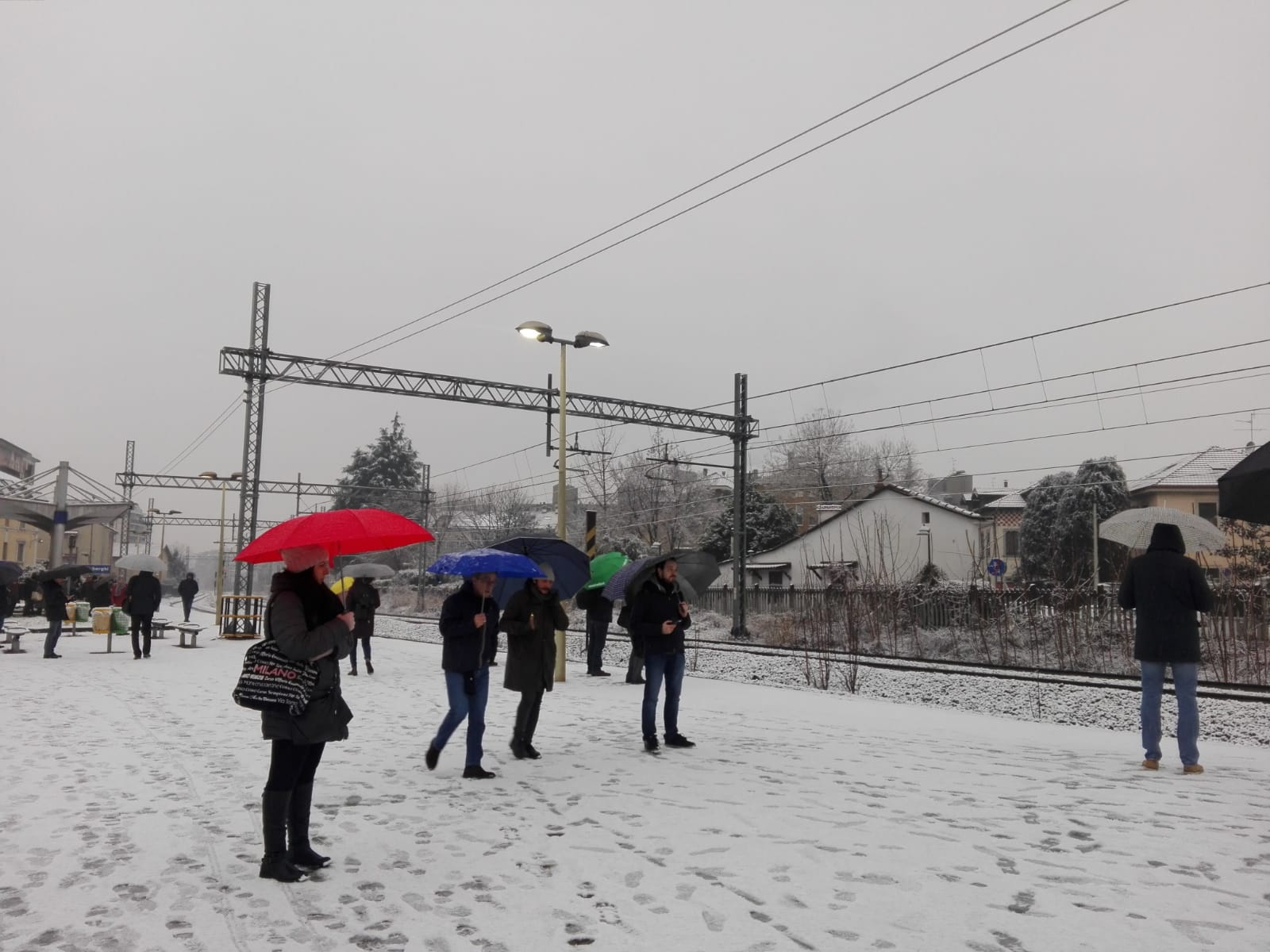 Neve a Monza