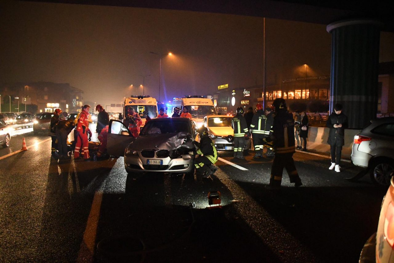 Incidente sulla Statale 36, cinque auto coinvolte FOTO e VIDEO