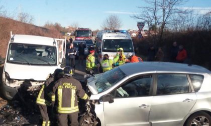 Grave incidente sulla strada provinciale 135 Canonica-Peregallo FOTO
