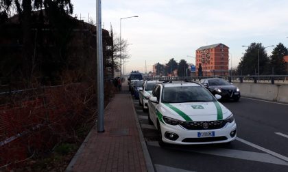 Sgombero della palazzina occupata lungo viale Lombardia