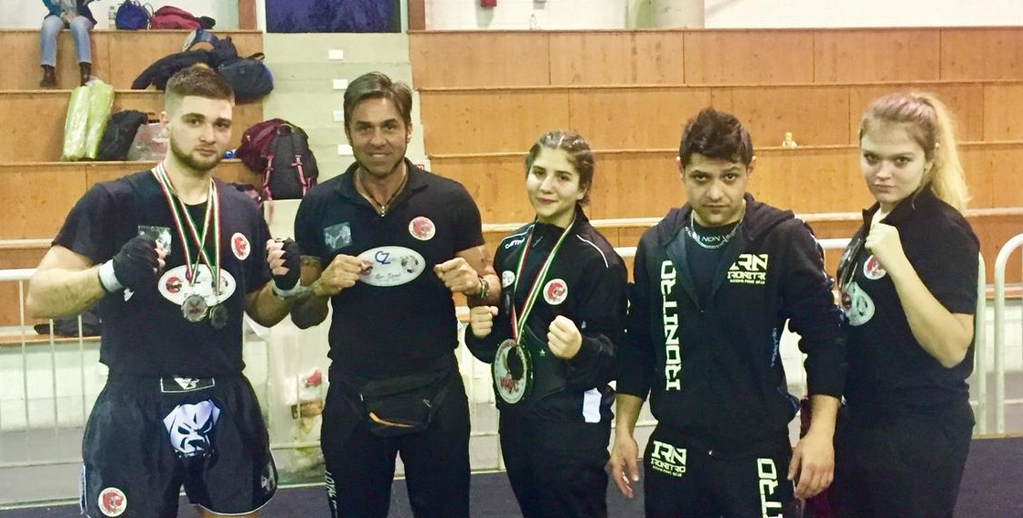 Tre titoli italiani conquistati sul ring dalle promesse della Dynamic center sport
