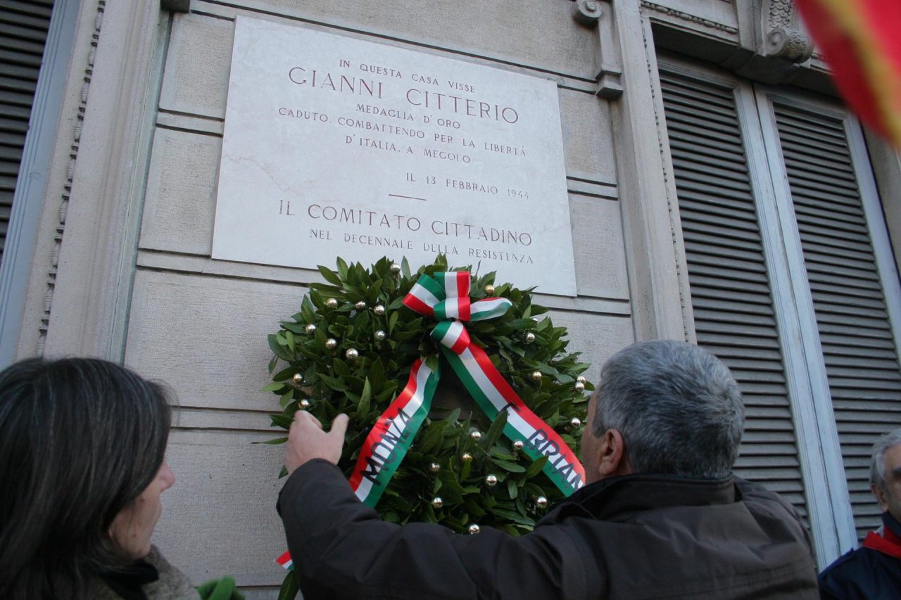 L’Anpi ricorda il sacrificio di Gianni Citterio