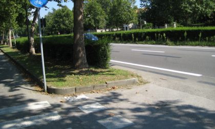 Viale Cesare Battisti: pista ciclabile chiusa per lavori