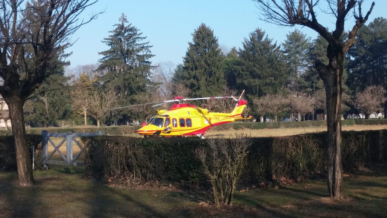 Infortunio al centro ippico, arriva l’elisoccorso