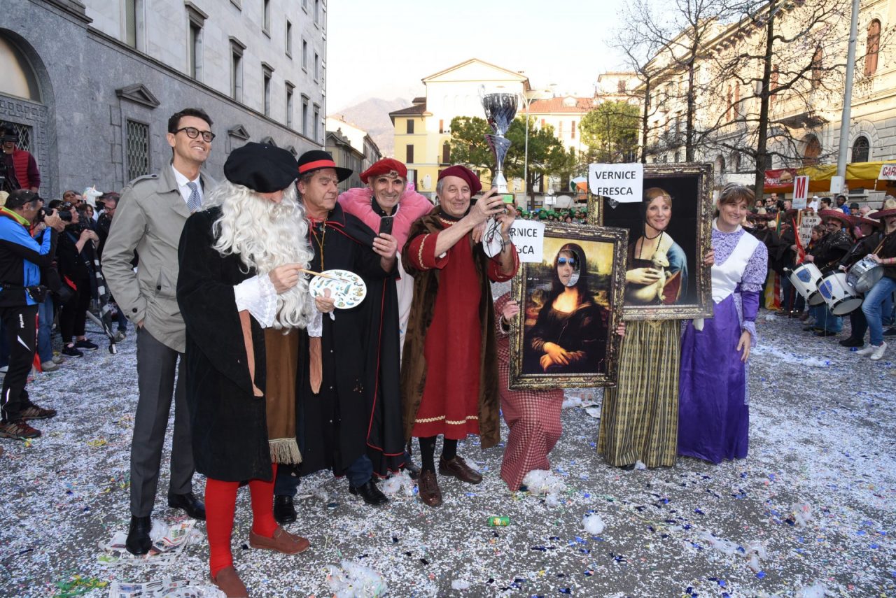 Il carro di Cornate d’Adda secondo classificato al Carnevalone di Lecco FOTO