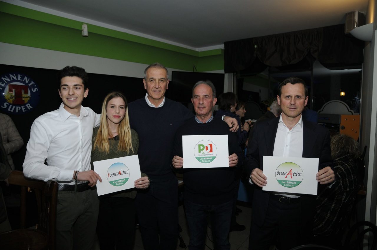 Elezioni a Besana, ecco la squadra di Cazzaniga