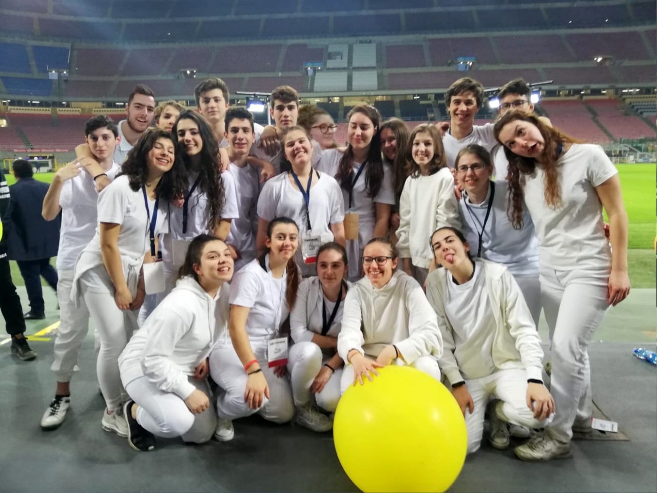 Anche i giovani arcoresi a San Siro con l’Arcivescovo Delpini