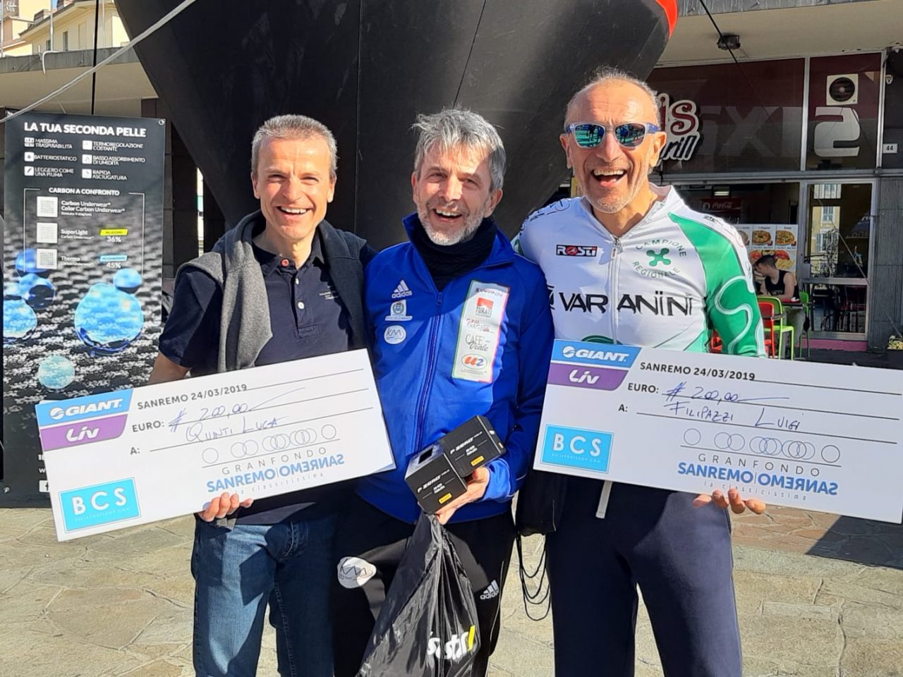 Kilometrozero protagonista alla Granfondo Sanremo