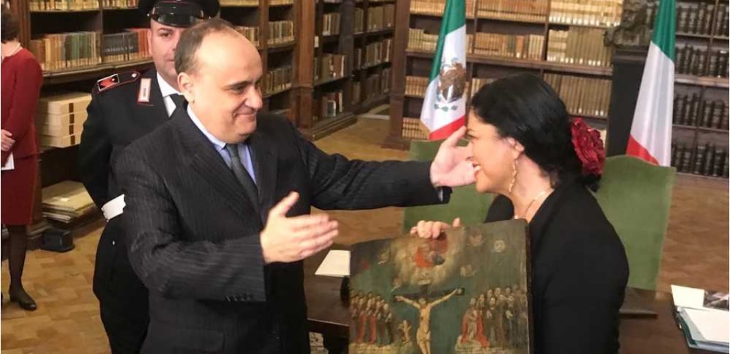 Restituiti al Messico 594 dipinti ex voto trafugati negli anni Sessanta