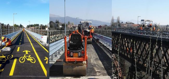 Venerdì il ponte di Paderno riapre a pedoni e bici