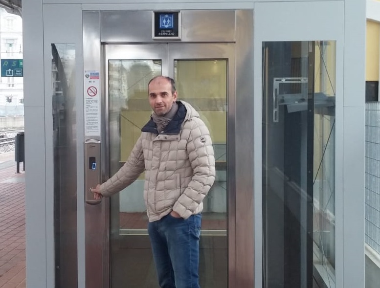 Dopo anni di attesa finalmente in funzione gli ascensori in stazione