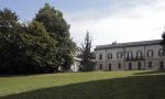 Aula a cielo aperto allestita nel parco di villa Filippini