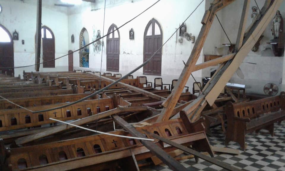 Crollo in chiesa: da Cuba le parole di don Marco