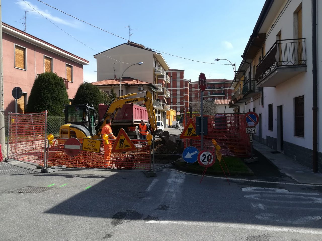 A Bellusco in arrivo fognature nuove in via Italia