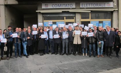 "Ghe sem": Forza Italia ha inaugurato il comitato elettorale a Giussano FOTO