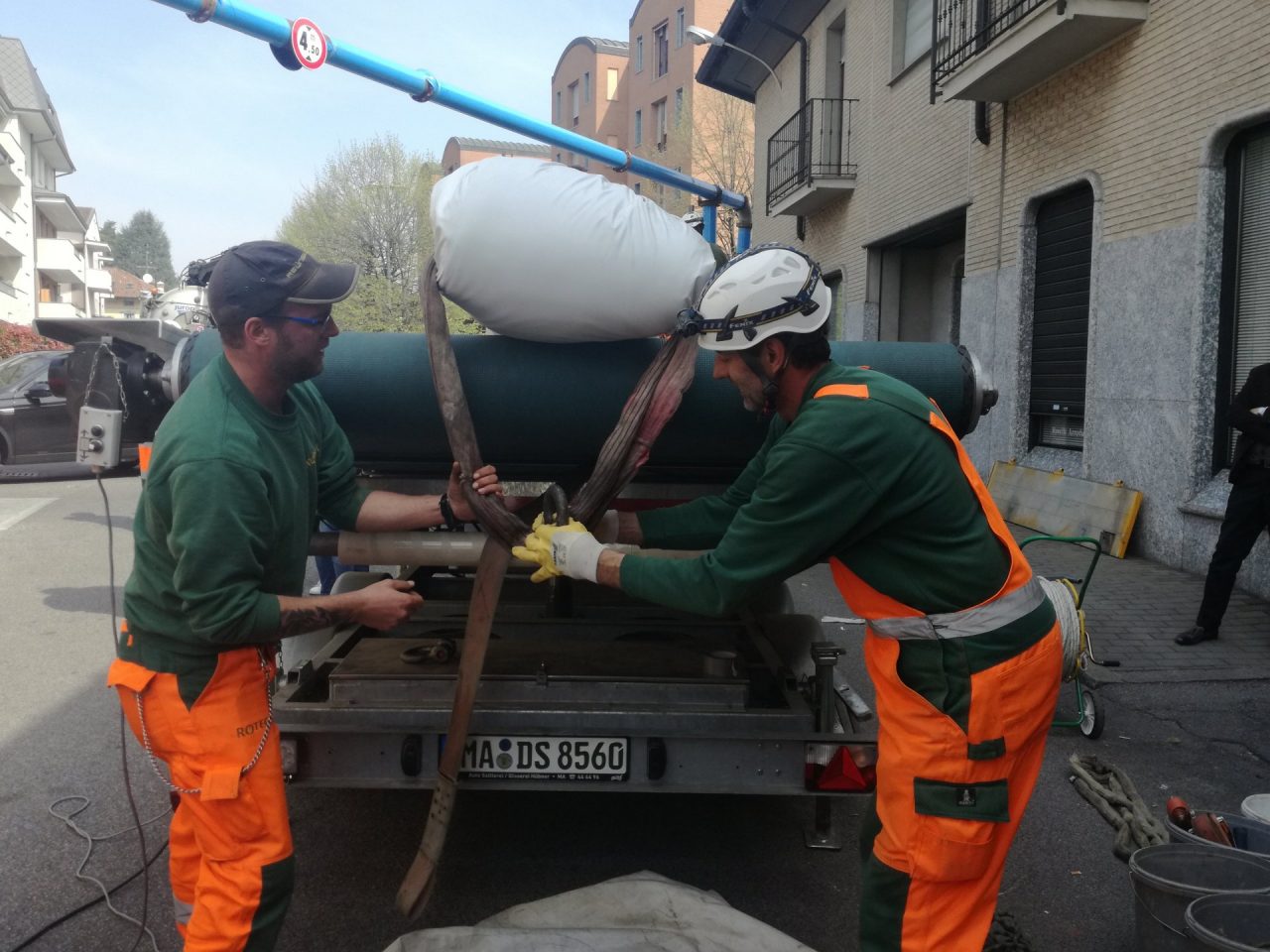 Seregno come Berlino per sistemare il collettore fognario FOTO VIDEO