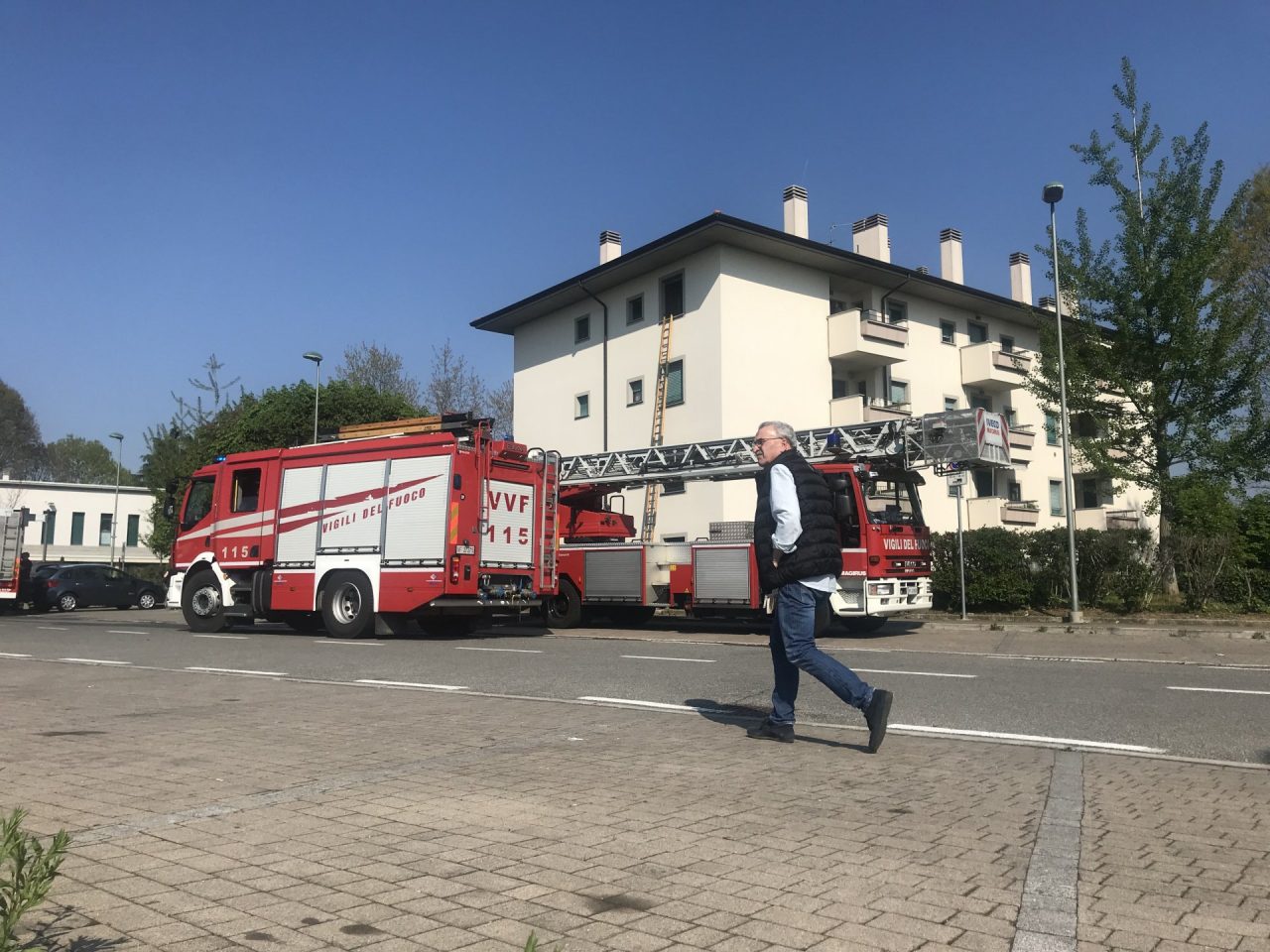 Pentolino dimenticato sul fuoco, allarme a Ruginello