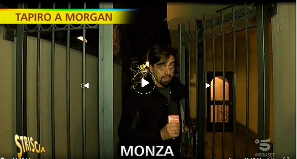 Morgan ha accolto Valerio Staffelli nel suo “museo”