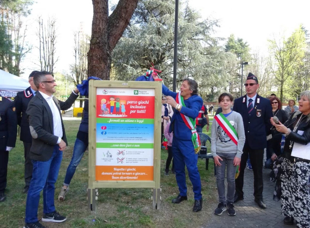 Giochi senza barriere inaugurato il parco inclusivo