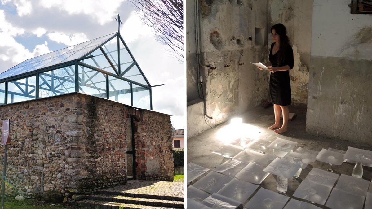 Mostra e performance di arte contemporanea nella chiesa di San Biagio a Triuggio