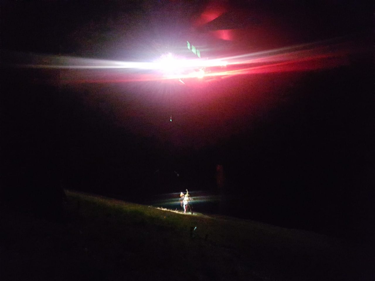 Malore in Valsassina, salvataggio notturno dell’elisoccorso