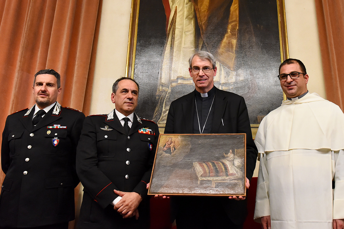 Oltre 5mila opere trafugate e recuperate: due tornano al Santuario delle Grazie